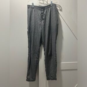 Next Brand Relaxed Women’s Pants, Black and White, Size EUR 38